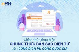 Chứng thực điện tử - Nhanh - Thuận tiện